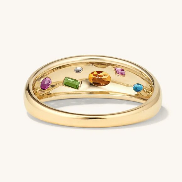 Mejuri Toronto Mosaic Dôme Ring - Picture 3 of 10